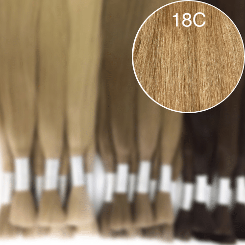 Raw Cut / Bulk Hair Color 18C GVA hair_Luxury line.