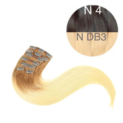 Hair Clips Color _4/DB3 GVA hair_One donor line.