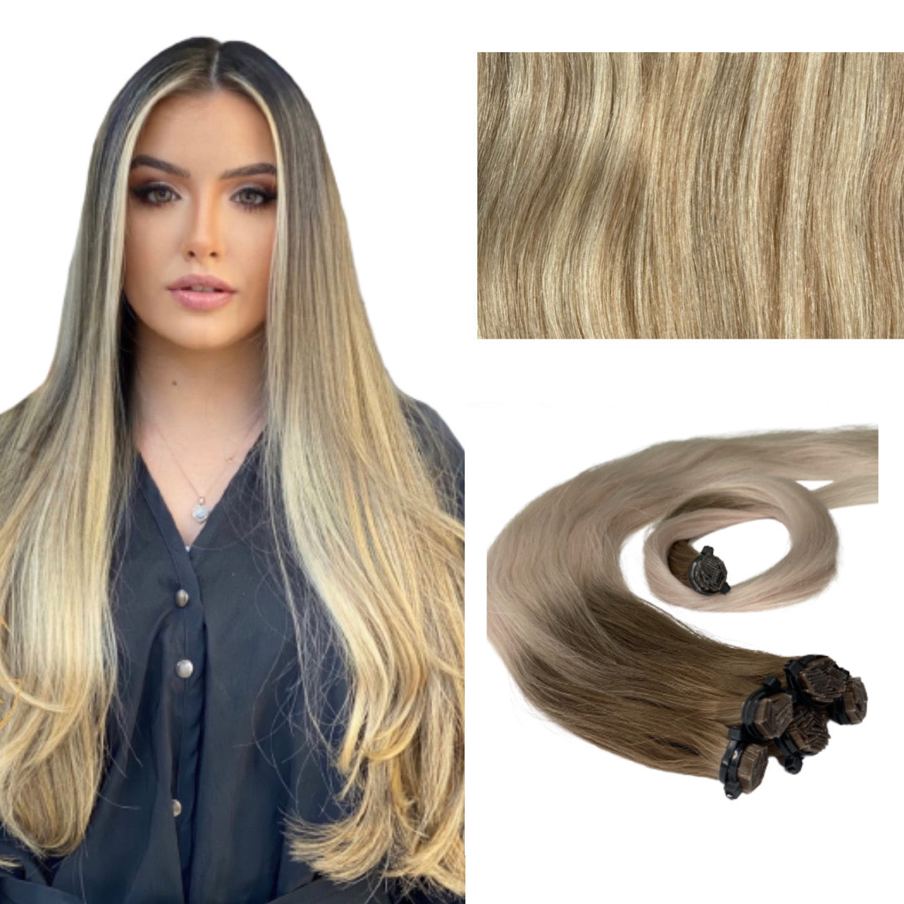 undefined Buy Microlink tools hair extensions Slavic hair of luxury quality