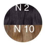 Y tips Color _2/10 GVA hair_One donor line.