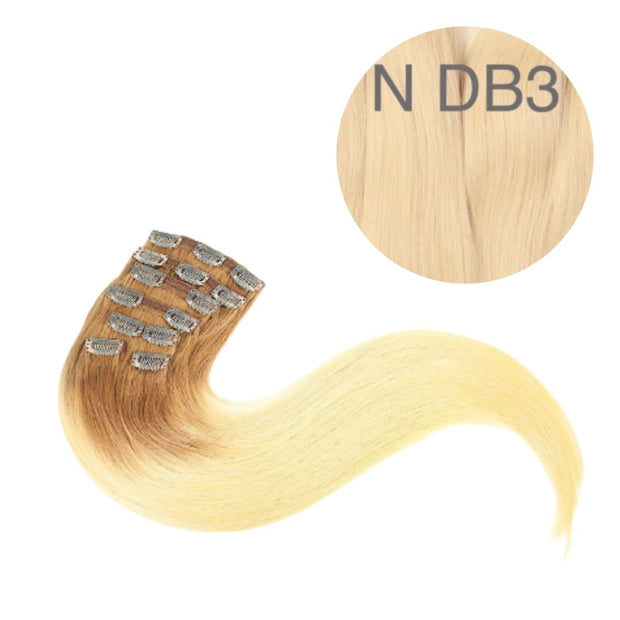 Hair Clips Color DB3 GVA hair_One donor line.