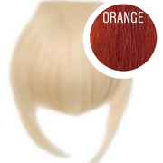 Bangs Color ORANGE GVA hair_One donor line.