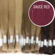 Raw Cut / Bulk Hair Color SAUCE RED GVA hair_One donor line.