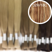 Raw Cut / Bulk Hair Color _32H/18C GVA hair_Luxury line.