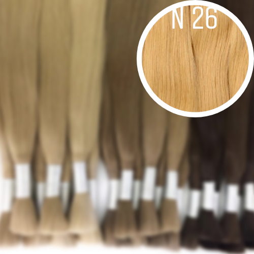 Raw Cut / Bulk Hair Color 26 GVA hair_One donor line.