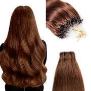 Microring Light Brown GVA Hair