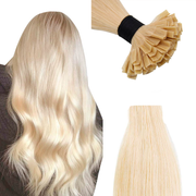 V tips Blond GVA Hair