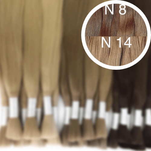 Raw Cut / Bulk Hair Color _8/14 GVA hair_One donor line.