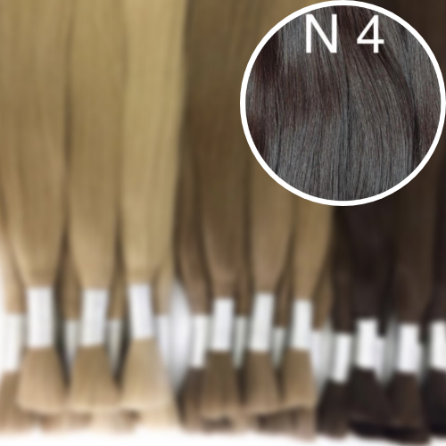 Raw Cut / Bulk Hair Color 4 GVA hair_One donor line.