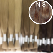 Raw Cut / Bulk Hair Color 8 GVA hair_One donor line.
