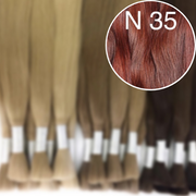 Raw Cut / Bulk Hair Color 35 GVA hair_One donor line.