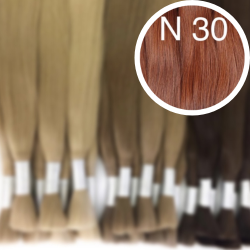 Raw Cut / Bulk Hair Color 30 GVA hair_One donor line.