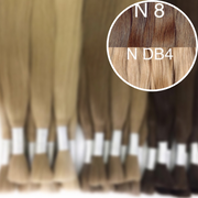 Raw Cut / Bulk Hair Color _8/DB4 GVA hair_One donor line.