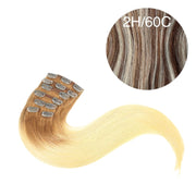 Hair Clips Color _2H/60C GVA hair_Luxury line.
