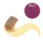 Hair Clips Color VIOLET GVA hair_One donor line.