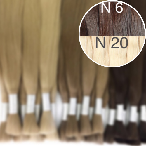 Raw Cut / Bulk Hair Color _6/20 GVA hair_One donor line.