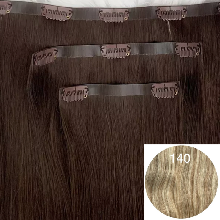 Clips Flat Weft color 140 Luxury line