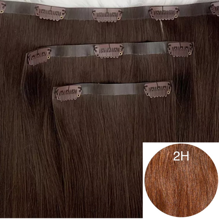 Clips Flat Weft color 2H Luxury line