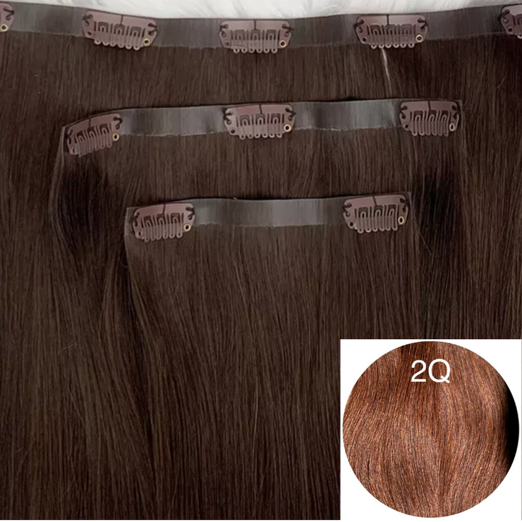 Clips Flat Weft color 2Q Luxury line