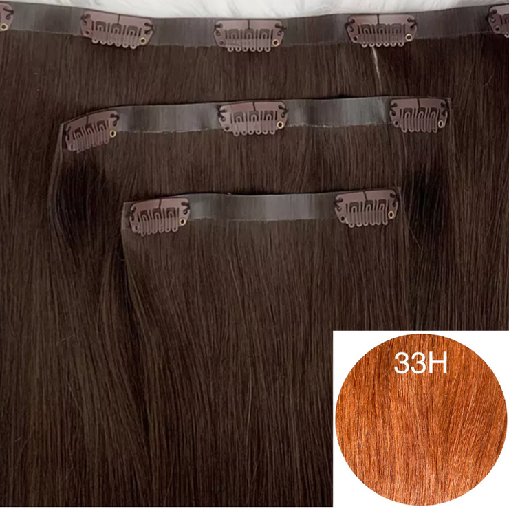 Clips Flat Weft color 33H Luxury line