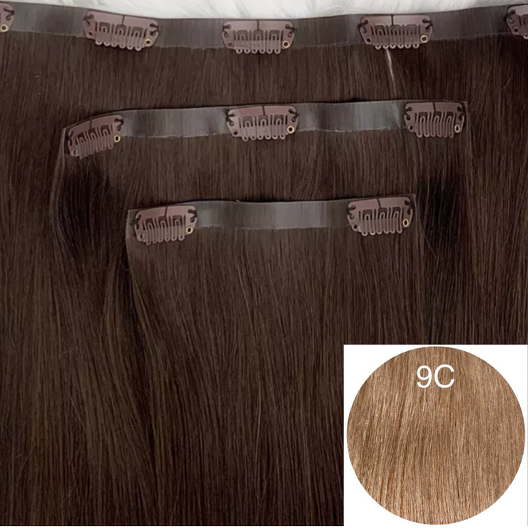 Clips Flat Weft color 9C Luxury line