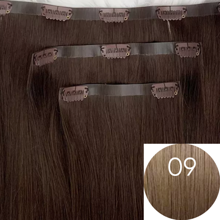 Clips Flat Weft color 09 Luxury line