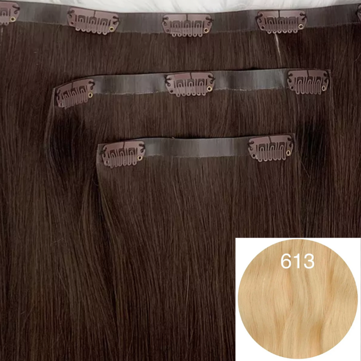 Clips Flat Weft color 613 Luxury line