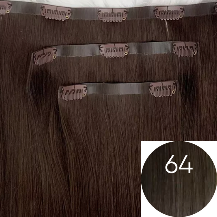 Clips Flat Weft color 64 Luxury line