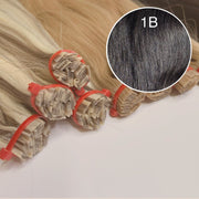 Hot Fusion, Flat Tip Color 1B GVA hair_Luxury line.