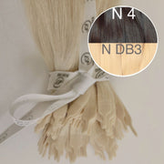 Y tips Color _4/DB3 GVA hair_One donor line.