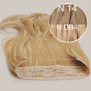 Halo Color _14/DB4 GVA hair_One donor line.