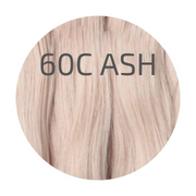 Hair Wefts Hand tied / Bundles Color 60C ASH GVA hair_Luxury line.