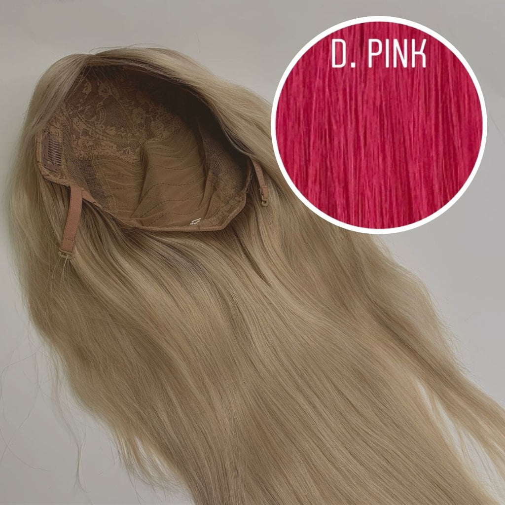 Wigs Color D. PINK GVA hair_One donor line.