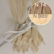 Y tips Color _14/DB3 GVA hair_One donor line.