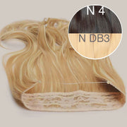 Halo Color _4/DB3 GVA hair_One donor line.