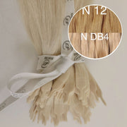 Y tips Color _12/DB4 GVA hair_One donor line.