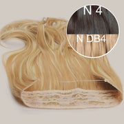 Halo Color _4/DB4 GVA hair_One donor line.