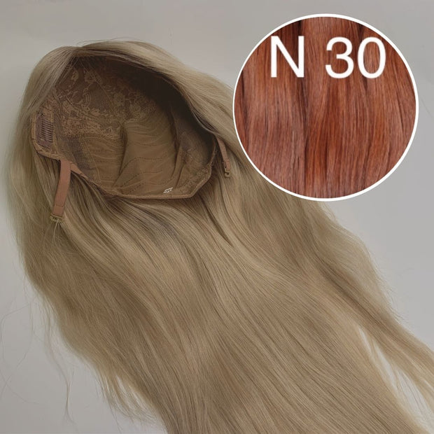 Wigs Color 30 GVA hair_One donor line.