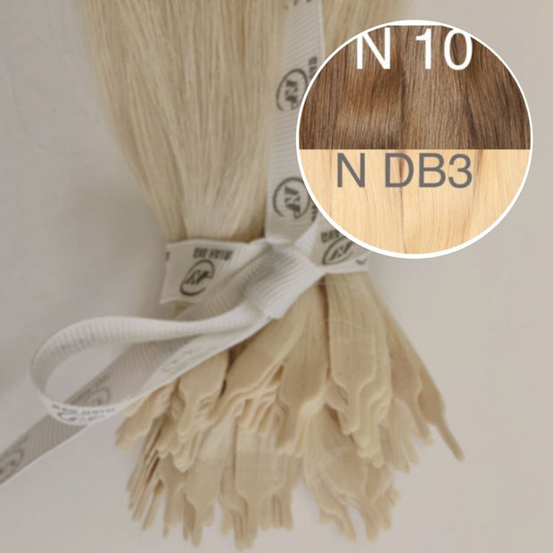 Y tips Color _10/DB3 GVA hair_One donor line.