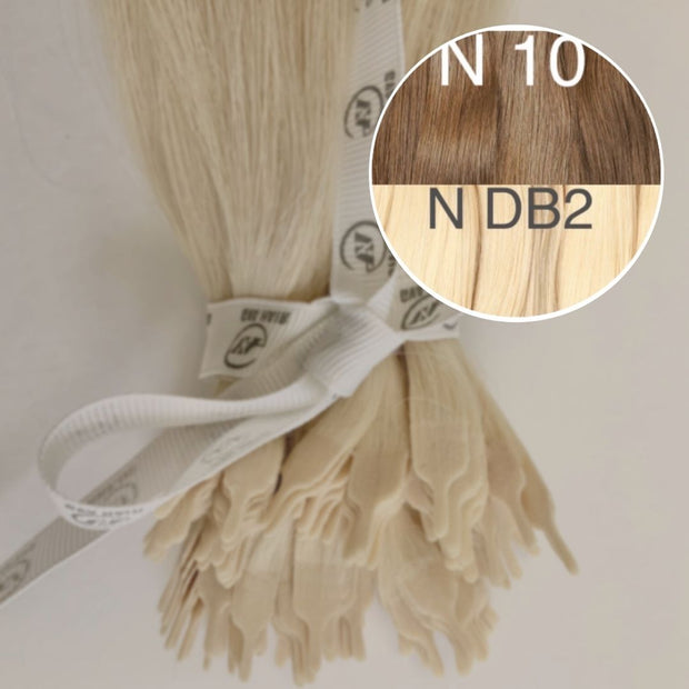 Y tips Color _10/DB2 GVA hair_One donor line.