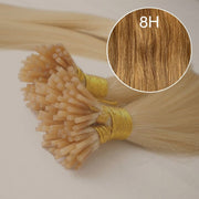 Micro links / I Tip Color 8H GVA hair_Luxury line.