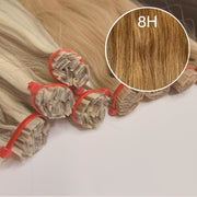 Hot Fusion, Flat Tip Color 8H GVA hair_Luxury line.