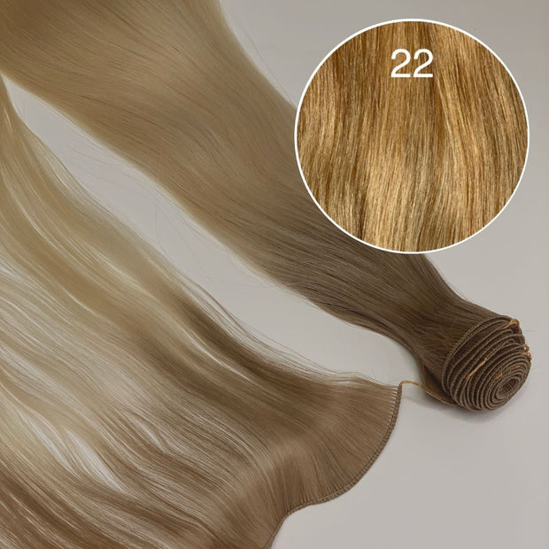 Hair Wefts Hand tied / Bundles Color 22 GVA hair_Luxury line.