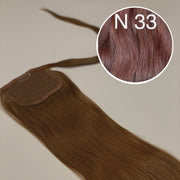 Hair Ponytail Color 33 GVA hair_One donor line.