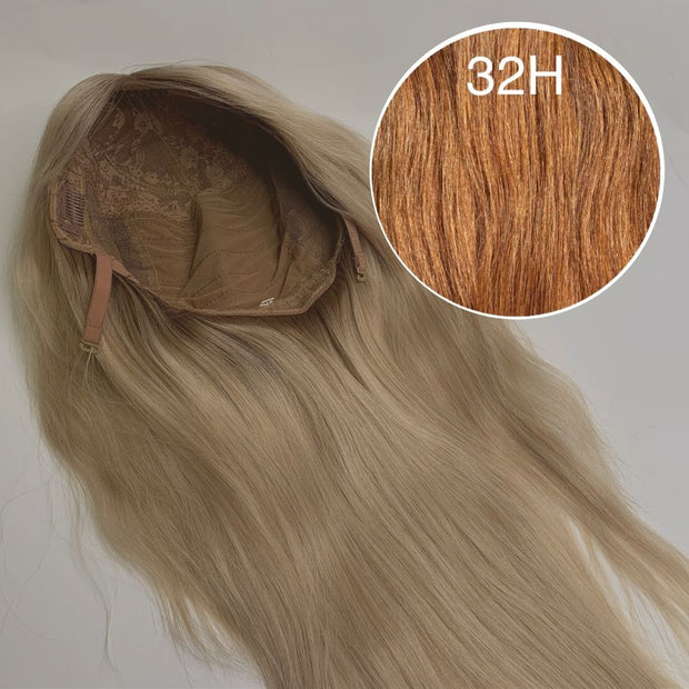 Wigs Color 32H GVA hair_Luxury line.