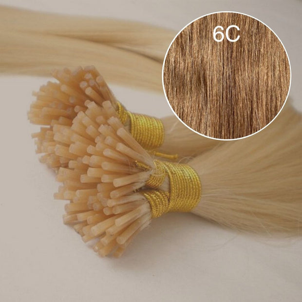 Micro links / I Tip Color 6C GVA hair_Luxury line.