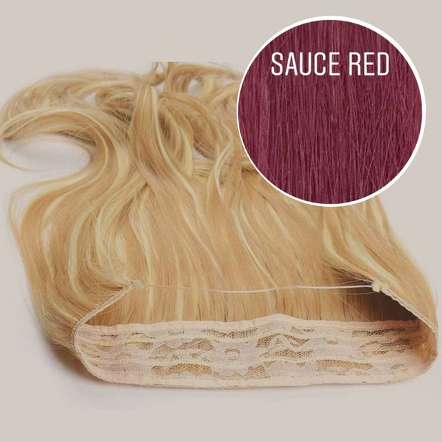 Halo Color SAUCE RED GVA hair_One donor line.