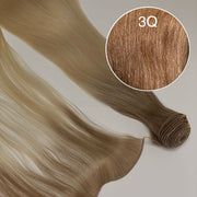 Hair Wefts Hand tied / Bundles Color 3Q GVA hair_Luxury line.