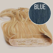 Halo Color BLUE GVA hair_One donor line.