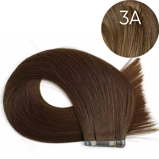 Flat Weft color 3A Luxury line